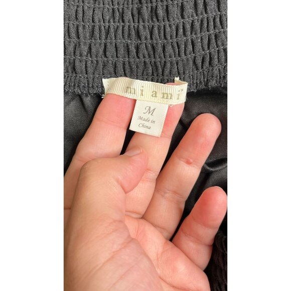 Miami Ladies Off the Shoulder Lace Dress Black Size M - Picture 9 of 11